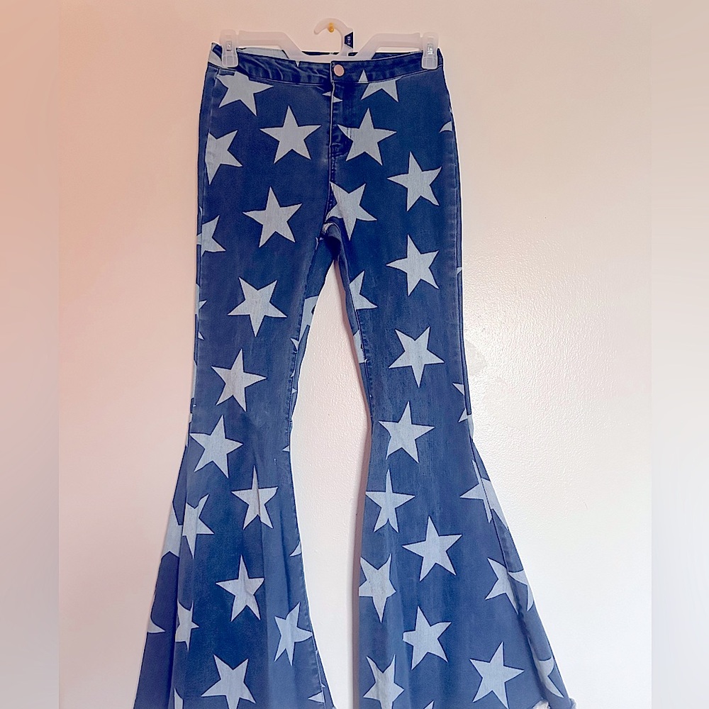 Bell bottom jeans